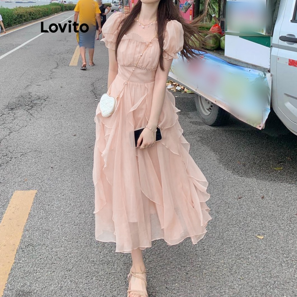 Plissado chiffon casual vestido de verão túnicas floral praia vestidos  longos para as mulheres 2023 elegante festa do vintage coreano moda noite -  AliExpress