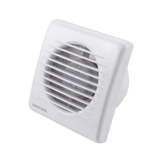 Exaustor Para Banheiro 100mm 10W Bivolt Quadrado Branco – VENTISOL