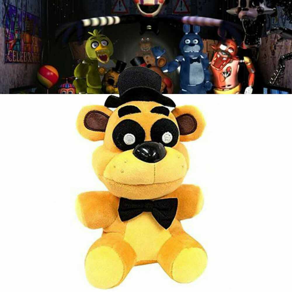 Golden freddy and cheap shadow freddy plush