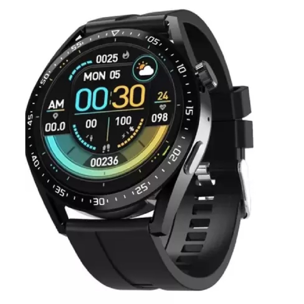 Relogio Smartwatch HW28 Wireless Charging NFC Bluetooth Lançamento