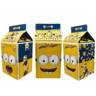 10x Caixinhas Milk Minions