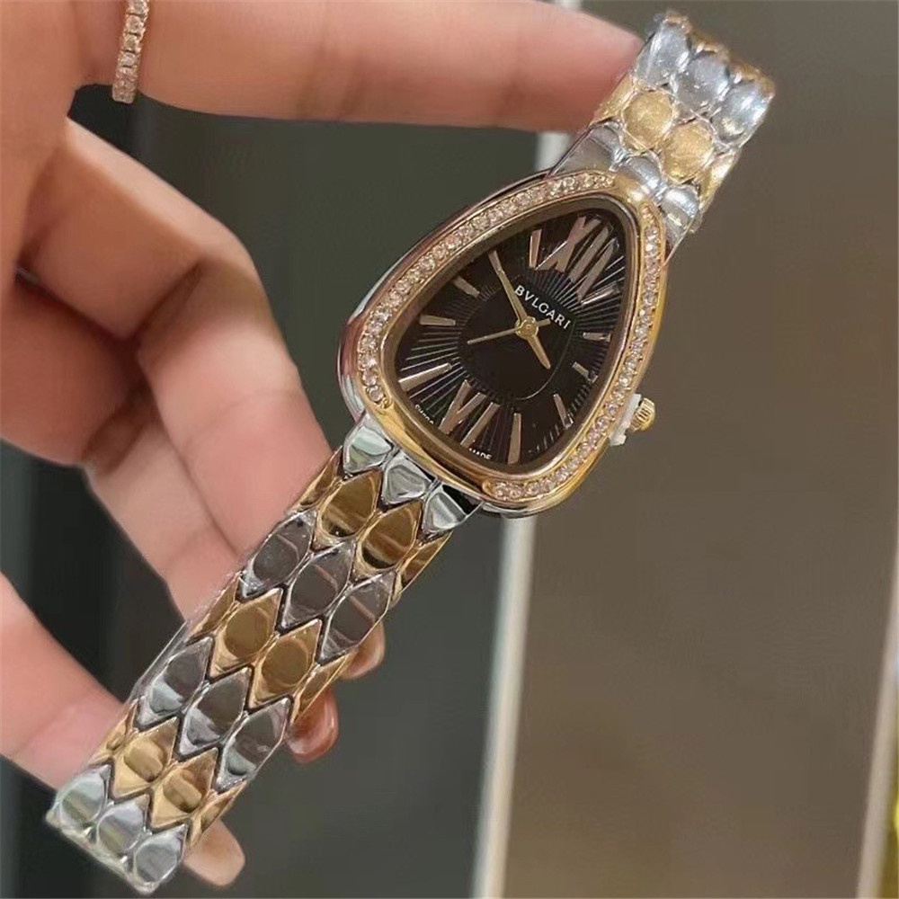 Bvl Ladies Watch Relógio Mulher Diamante em Forma de Cobra Relógio Mulher Presente de Moda