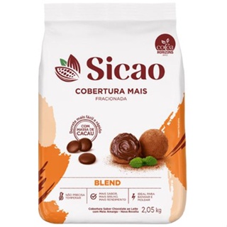 Cobertura Mais Sabor Chocolate Blend Fracionado 2,05kg Gotas - Sicao