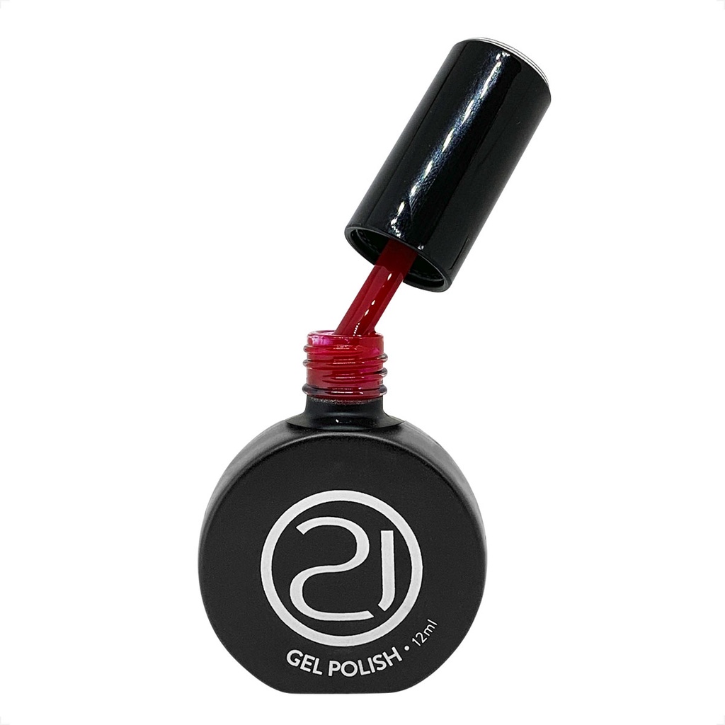 Esmalte em gel Nails 21 Grande Amor Vermelho intenso 12ml | Shopee Brasil