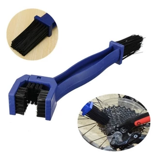 Escova Dupla Universal Para Limpeza De Correntes Transmissão Moto Bike envio rápido