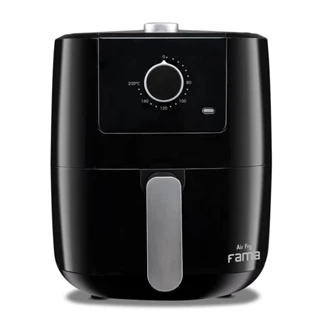 Fritadeira Air Fry Fama 3L Timer 1300W Preta - Outletv - 127V