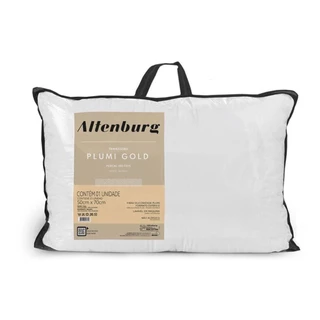 Kit 2 Travesseiro Plumi Gold Percal 180 Fios - Altenburg