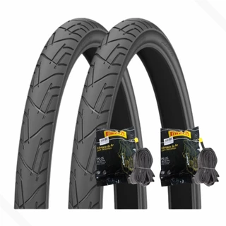 Par de Pneu 26x1.95 Praieiro Levorin + 2 Câmara 26 Pirelli