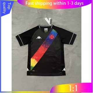 Tailândia 2021/2022 Season Vasco da Gama Black Rainbow Edition Camisa De Futebol Jersey