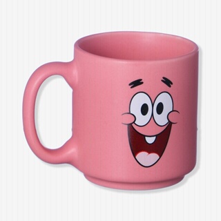 Caneca Bob Esponja e Patrick Colegas Amigos Melhores Amigos