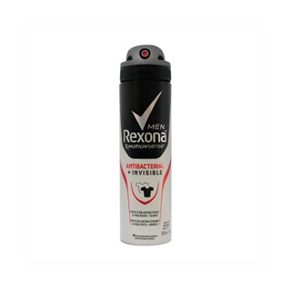 Desodorante Aerossol Rexona Masculino Antibacterial Invisible 150ml