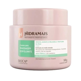 Creme Para Massagem Hidramais Esfoliante Natural 500G