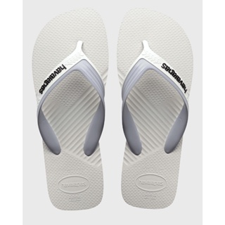 Chinelo Havaianas Masculino Dual Cinza Branco
