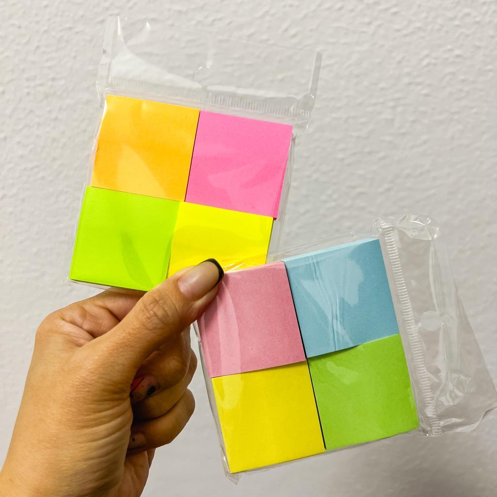 kit-4-blocos-de-notas-adesivas-pastel-neon-3-8-x-3-8-cm-lembrete