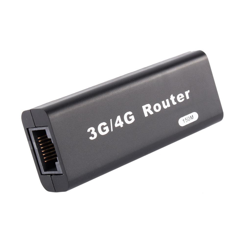 Swsww Portátil 3G/4G WiFi Wlan Hotspot 150Mbps RJ45 Wireless USB Router LKSP