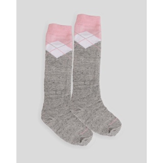 Meia Infantil Cano Longo 3/4 Estampada Cor Sortida