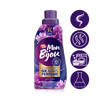 Amaciante Concentrado Roupa Misterio Mon Bijou Bombril 500Ml