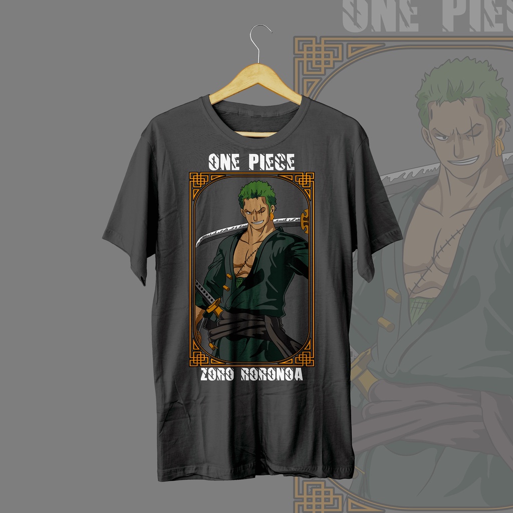 Camisa Camiseta One Piece Zoro Anime Full Hd 1 em Promoção na Americanas