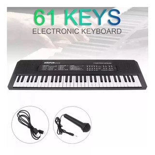 Teclado Eletrônico Órgão para Iniciantes 61 Teclas Bf-6138