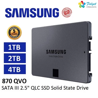 (100% Garantia de Qualidade) Estado Sólido DRIVE SATA III V-NAND SAMSUNG 870 QVO 2.5 "QLC SSD-1TB/2TB/4TB