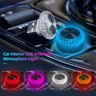 UQUEEN Car Luz Ambiente USB Interior Do Carro De Sinalização Decorativa LED Luzes Decorativas De Leitura Automática D1G3