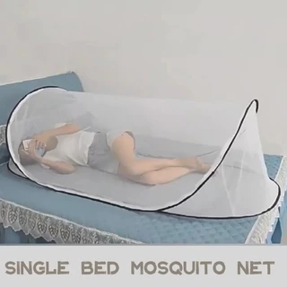 Mosquiteiro Tenda De Camping Net Vans Camper Dormitórios Estudantis Portáteis Dobráveis Para Crianças Cama De Solteiro Cobertura Completa