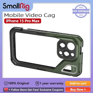 Gaiola De Vídeo Móvel SmallRig x Brandon Li Para iPhone 15 Pro Max Co-design Edition 4473