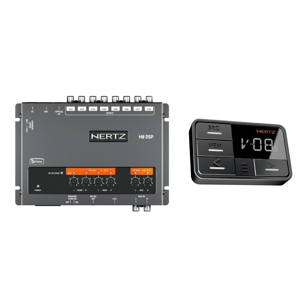 Hertz H8DSP CR Processador De Audio Dsp | Shopee Brasil