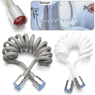 LOVUR 1,5/2/3metro Mangueira De Chuveiro De Mola Estilo De Linha Telefônica Útil Flexível Anti-Enrolamento De Água