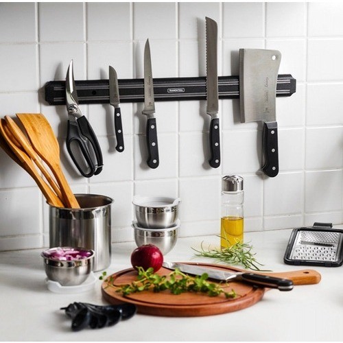 Barra Suporte Magnética Parede Porta Faca Ferramentas Organizador Utensílios Imã Faqueiro