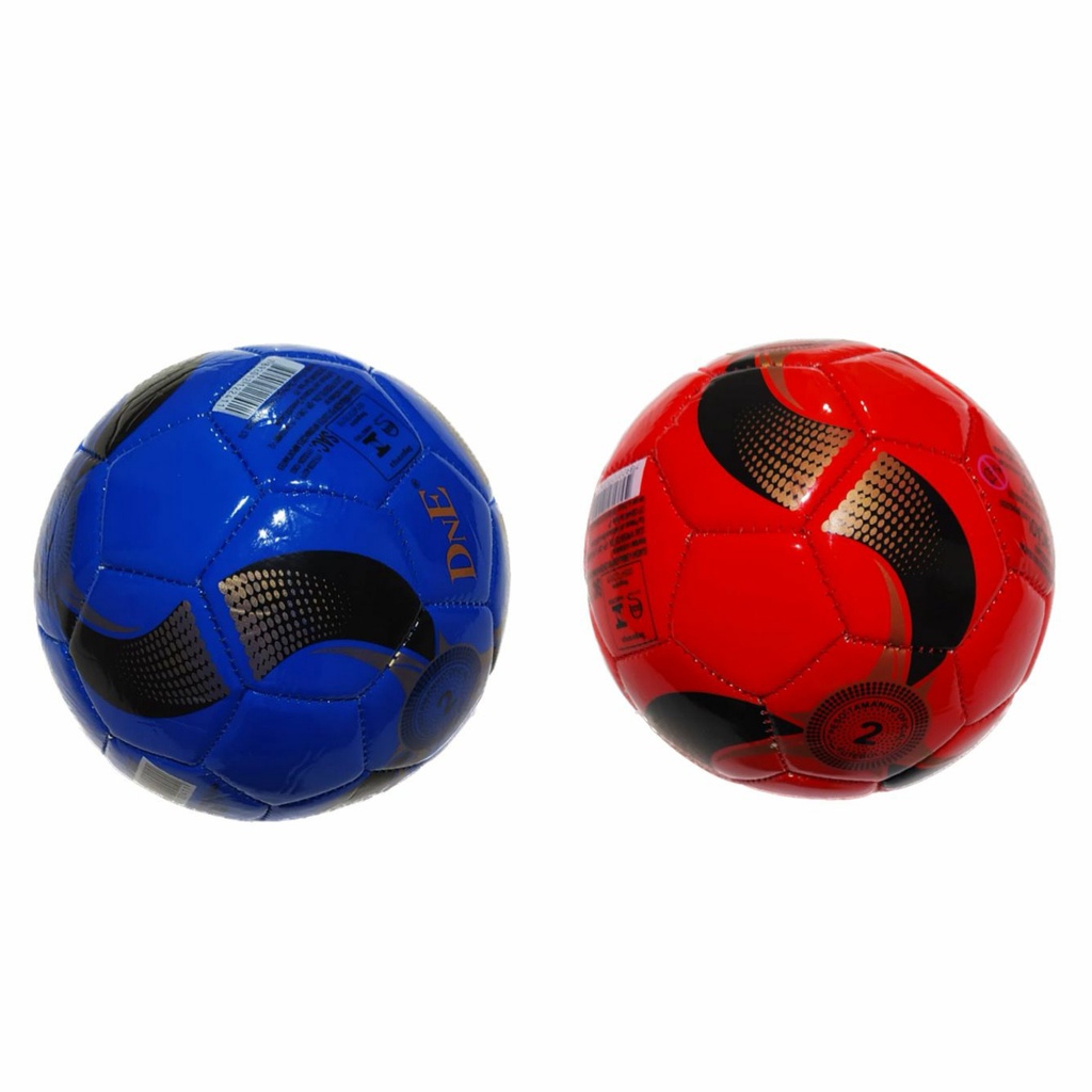 Mini Bola de Futebol Infantil Jogo Durável Classe JL KBS02-TRAD (Azul)
