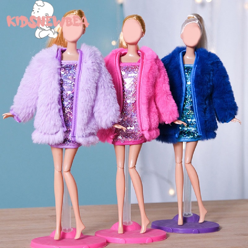 Novo 30 cm roupas de boneca todos os dias casual wear long-sleeved topos  jeans para barbie boneca acessórios de roupas brinquedo - AliExpress