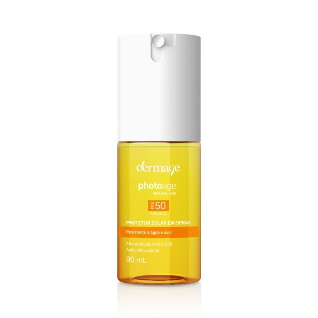 Photoage Dermage Bruma Aox Protetor Solar Spray FPS 50 Resistente à Água e Suor 90ml