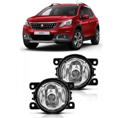 Par Farol Milha Peugeot 2008 2016 2017 2018 2019 2020 Vidro