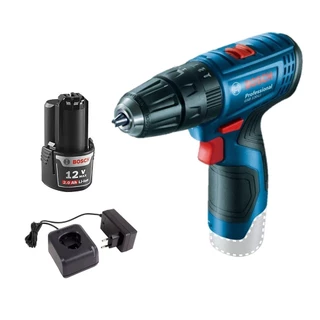 Parafusadeira e Furadeira de Impacto à Bateria GSB 120-LI 12V Bosch