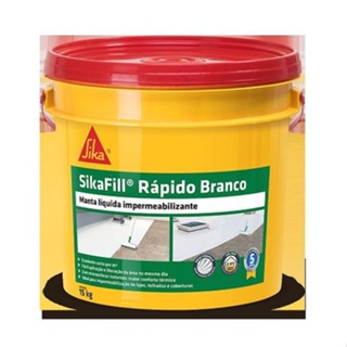 Manta líquida Sikafill rapido 15kg branco Sika