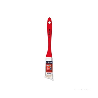 Trincha angular para pintura Plumatek 1" vermelha Atlas