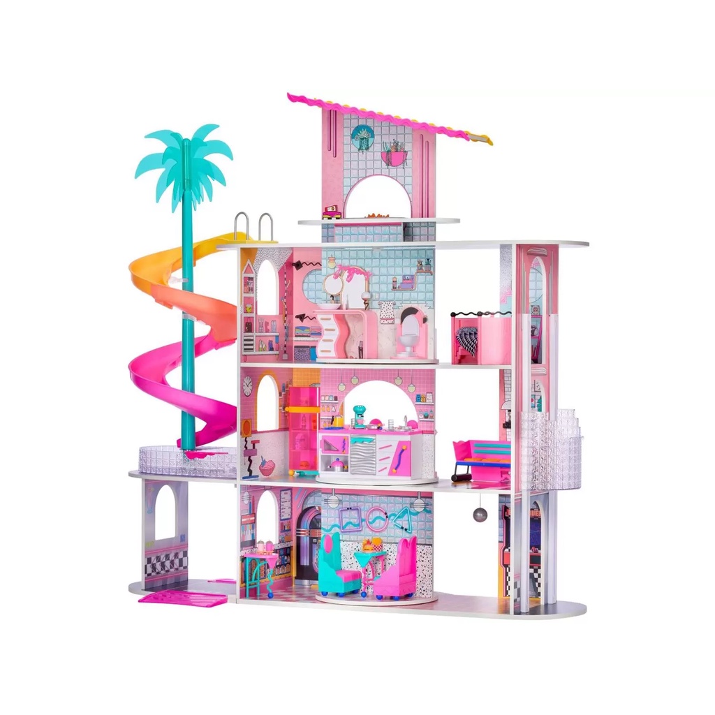 Casa Casinha de Boneca Lol Surprise Omg House Of Surprises Com Luzes 85 ...