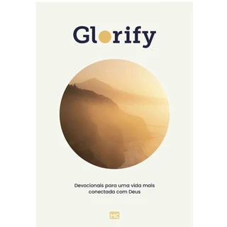 Devocional Glorify | Capa Dura | Devocionais para uma vida mais conectada com Deus em Oferta na Shopee