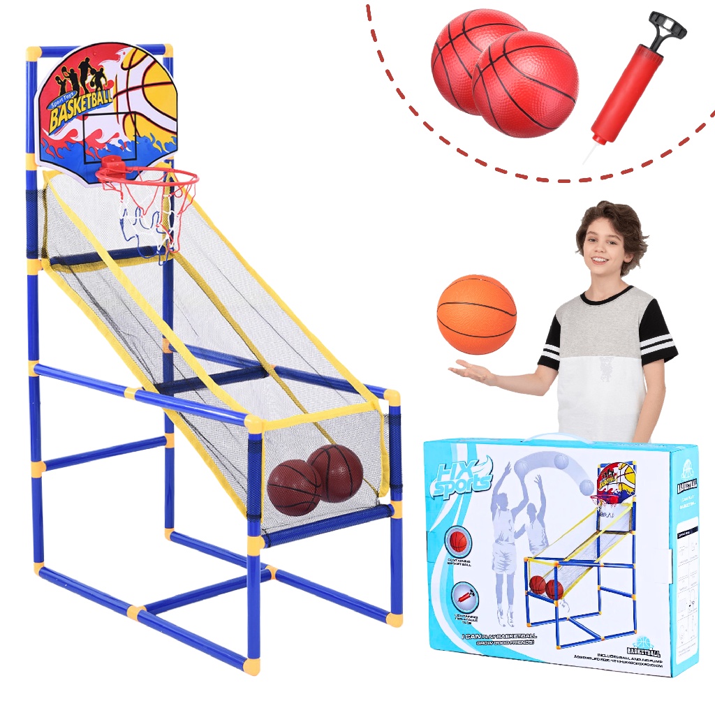 Jogo Brinquedo Basquete com Cesta Bola e Tabela Infantil Crianças - Union  Commerce