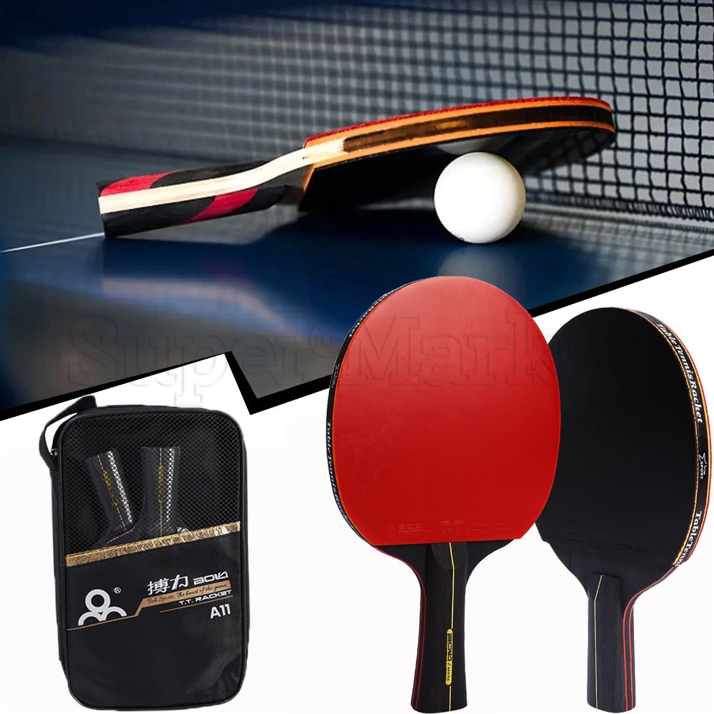 Raquete De Tênis De Mesa 6 Estrelas/Conjunto Profissional De Ping Pong ...