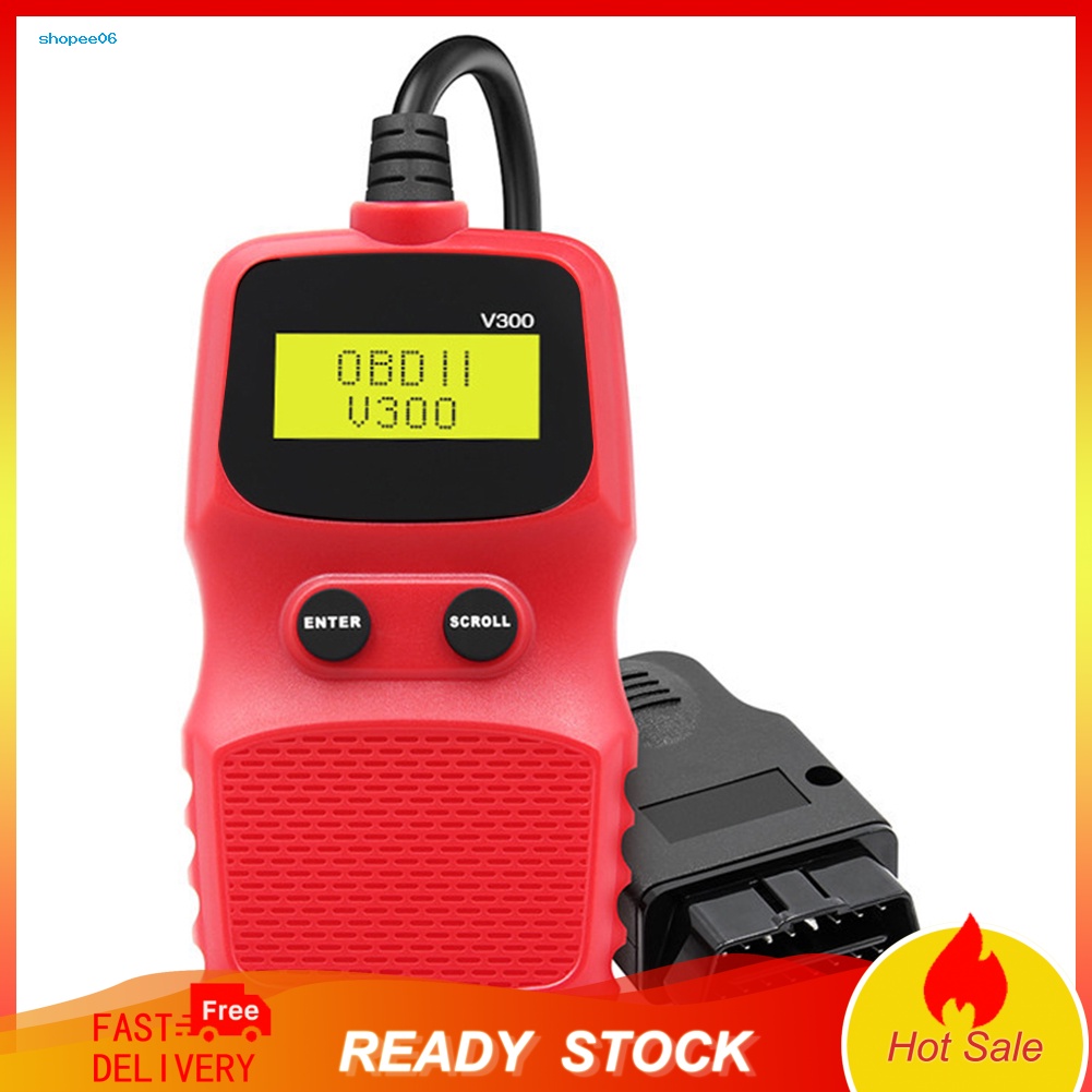 V520/V318 Auto Diagnostic Tool Scanner Automobile Battery Tester OBD2  Automobile Clear Fault Detects Support Multiple Languages - AliExpress