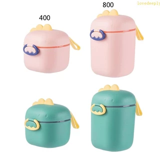 Loveeeply 400ml 800ml Dispensador Fórmula Para Bebês Com Caixa Armazenamento Leite Pó Cereais Essenciais Contato