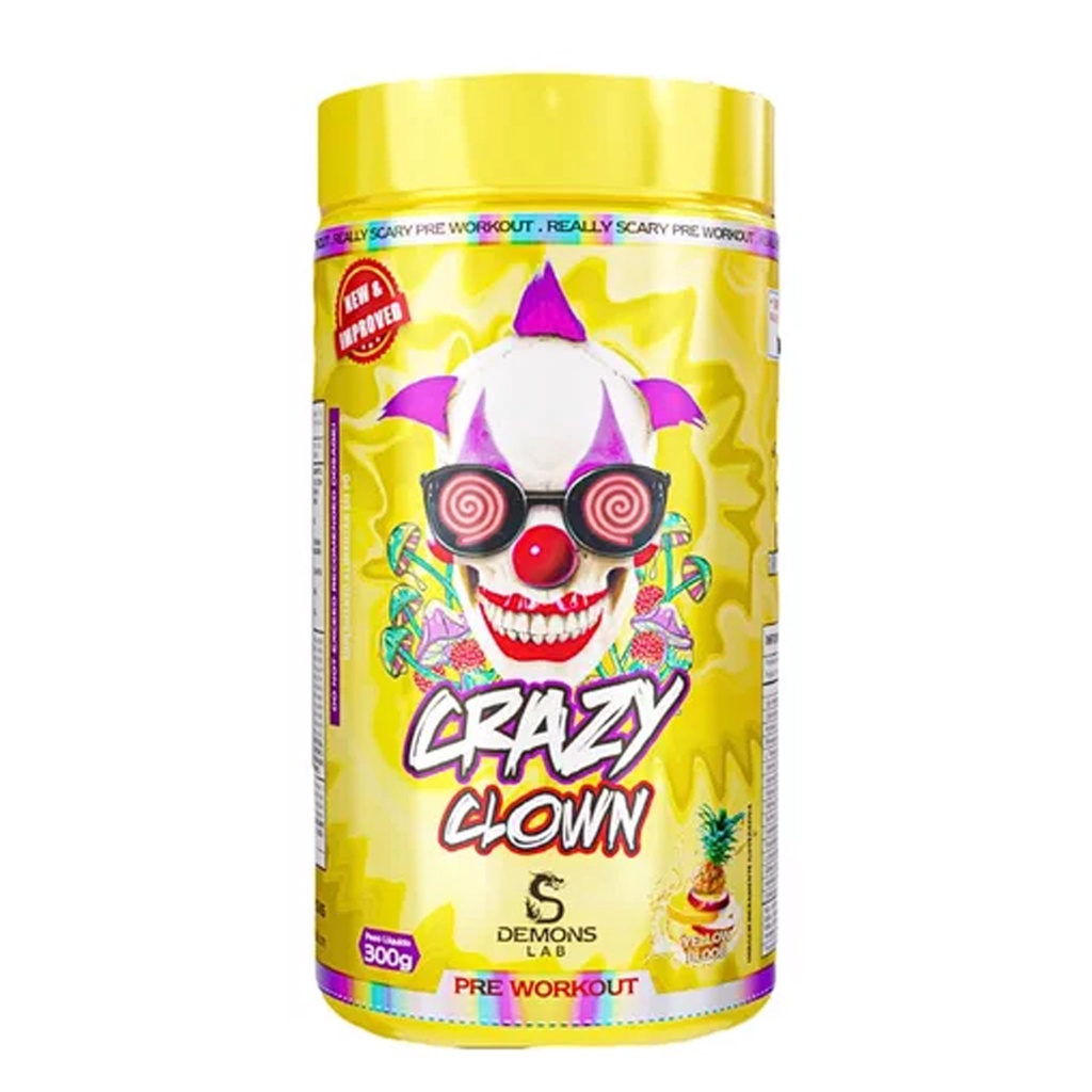 Crazy Clown Pre Workout 300g Pré-Treino Novidade - Demons Lab