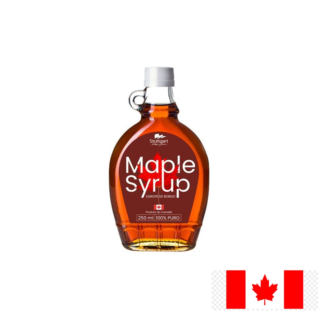 Xarope de Bordo Canada Pure Maple Syrup 100% 250ml (2 unidades