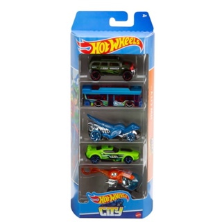 Kit 5 Carrinhos Básicos Sortidos - Hot Wheels 1806 - Noy Brinquedos