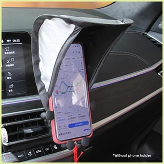 Guarda-Chuva Do Telefone Para Telefones Celulares Sol Suporte Bloqueador De Brilho O aderibr Carro
