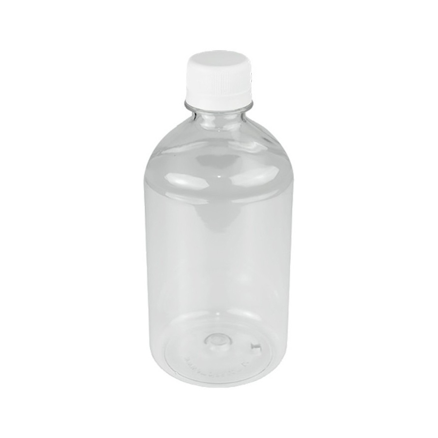 Frasco PET de 250 ml com Tampa Rosca Lacre (25 unid)