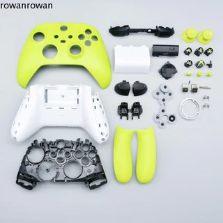 ROWAN Controlador De Jogo Shell , Tampa Traseira Gamepad Carcaça Reparação De Placa Facial Durável Faceplate Para Xbox Series s/x