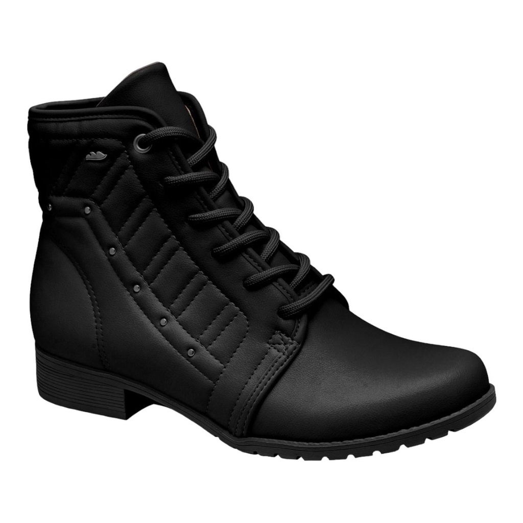 Bota Dakota G9552 Coturno Salto Baixo Tratorado Amarrar Feminino